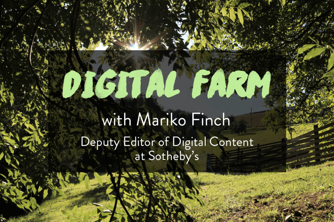Digital Farm Mariko Finch